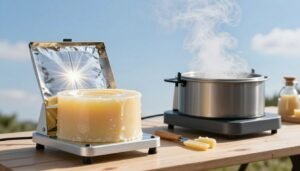 solar wax melter vs steam wax melter