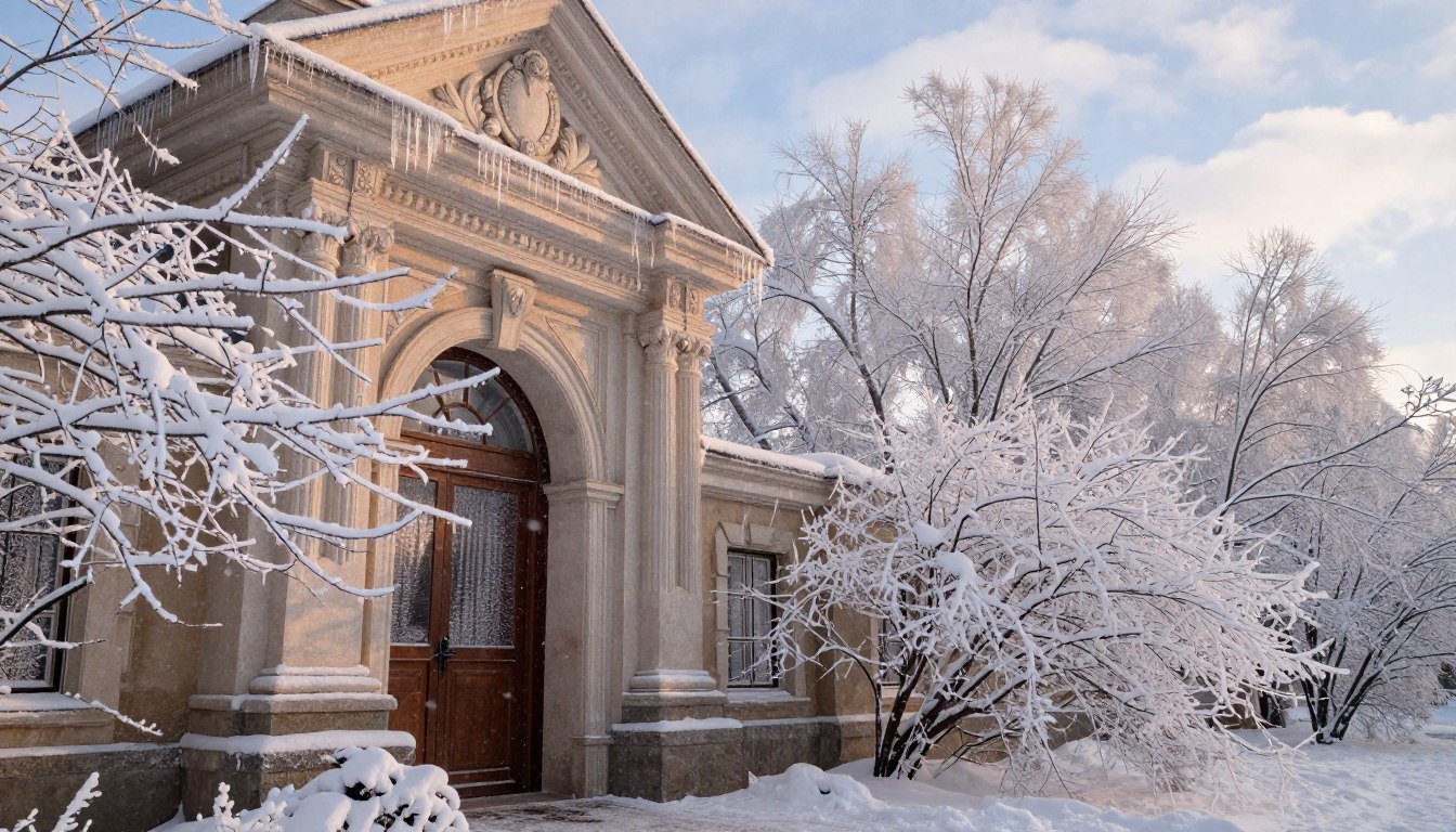 upper entrance vs lower entrance in winter