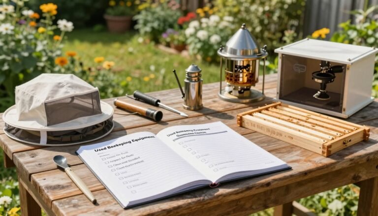 used beekeeping equipment quarantine checklist