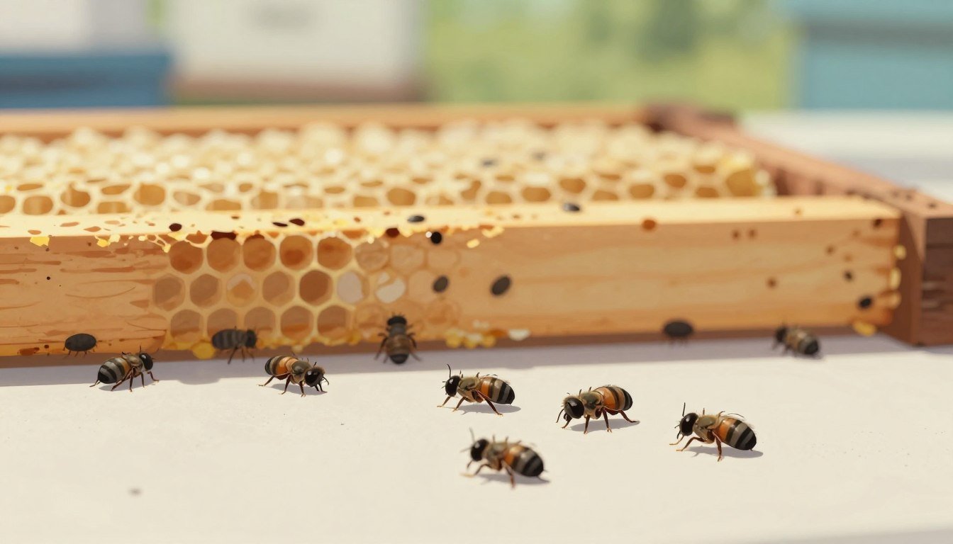 varroa mite drop after oxalic acid