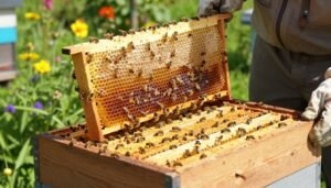 when first-year colonies should get a honey super