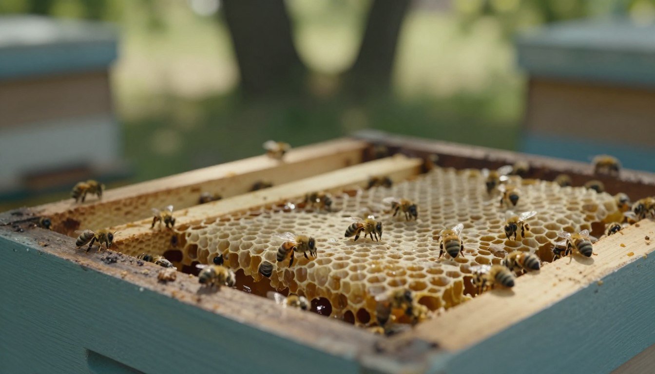 when to isolate a weak hive from the rest of the yard