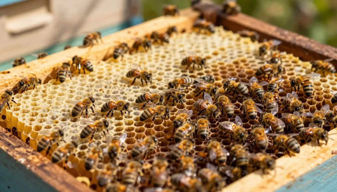 why brood looks patchy after a queen change