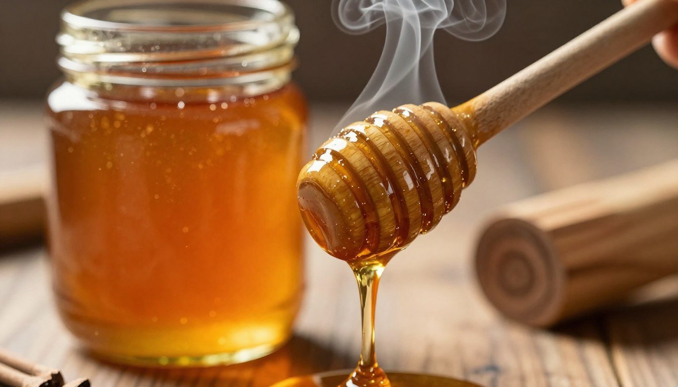 why honey tastes smoky after extraction