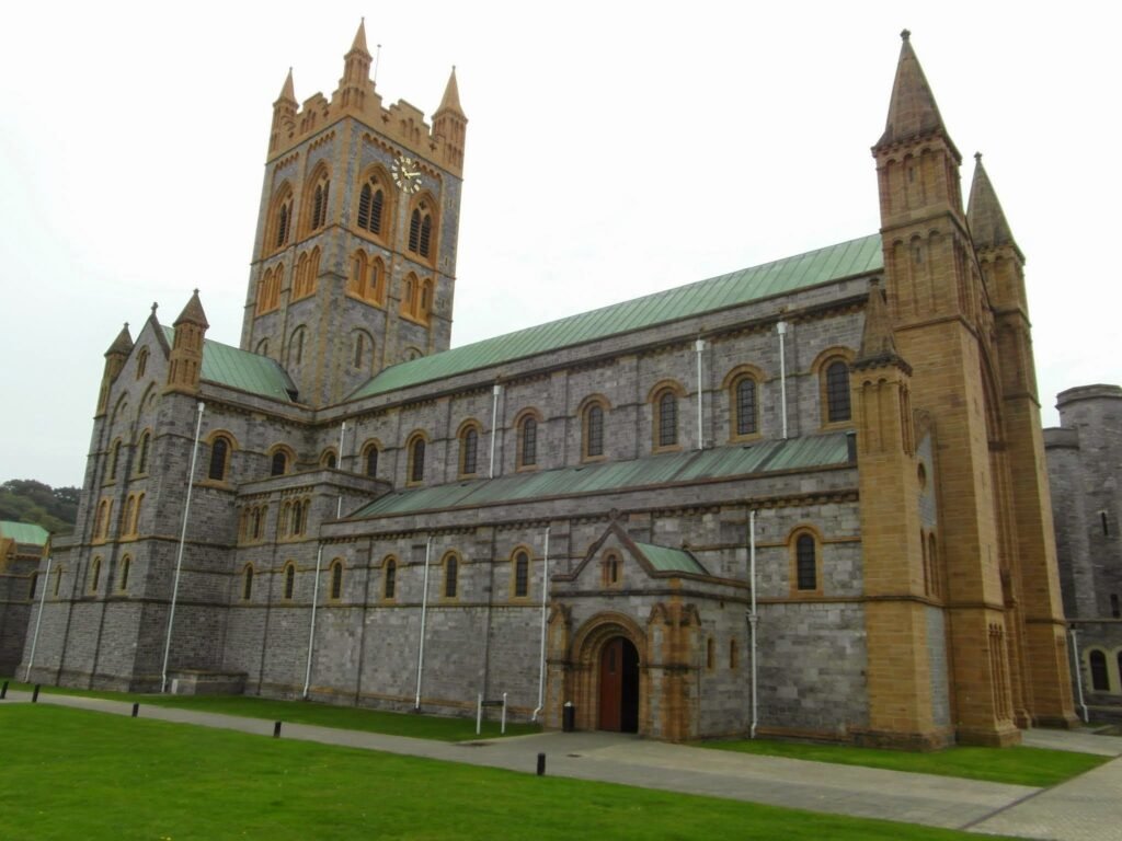 Buckfast Abbey in Devon, England, where Brother Adam developed the Buckfast breeding line starting in 1919