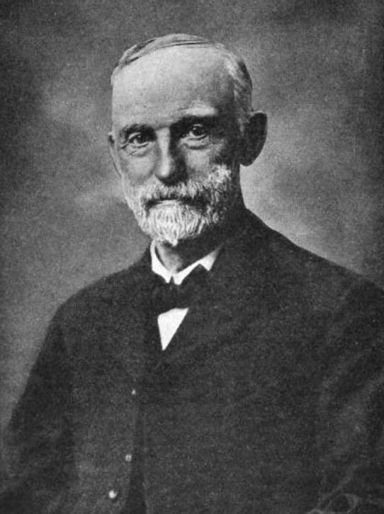Portrait photograph of Amos Ives Root, founder of the A.I. Root Company, from Fifty Famous Farmers (1924)