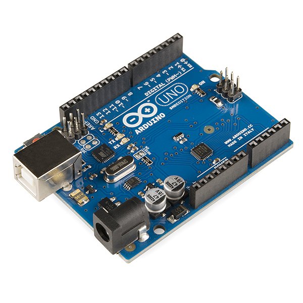 An Arduino Uno microcontroller board used in DIY hive scale builds