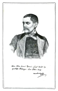Portrait of August von Berlepsch, co-inventor of the movable frame hive