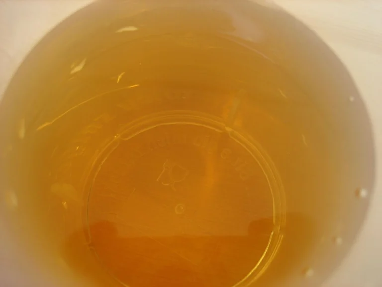 A glass of homemade mead, the honey wine legal to make at home under federal law