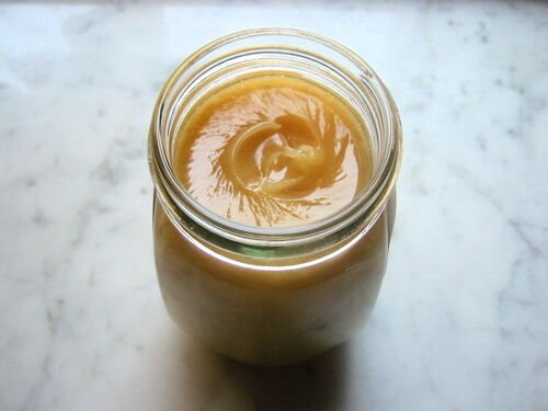 A jar of honey, the kind of retail-ready product sold through Etsy, farmers markets, co-ops, and wholesale channels