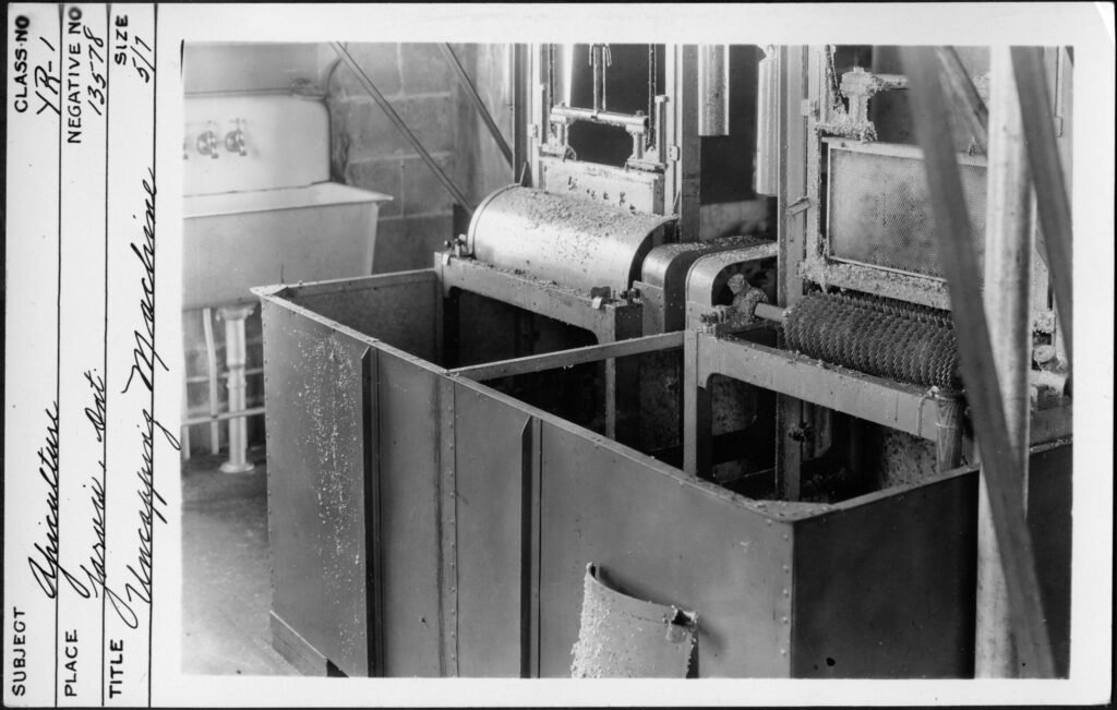 Commercial honey uncapping machine, the kind of processing equipment that raises product liability exposure once a honey operation sells at real volume