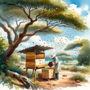 Kenyan Top-Bar Hive image 1
