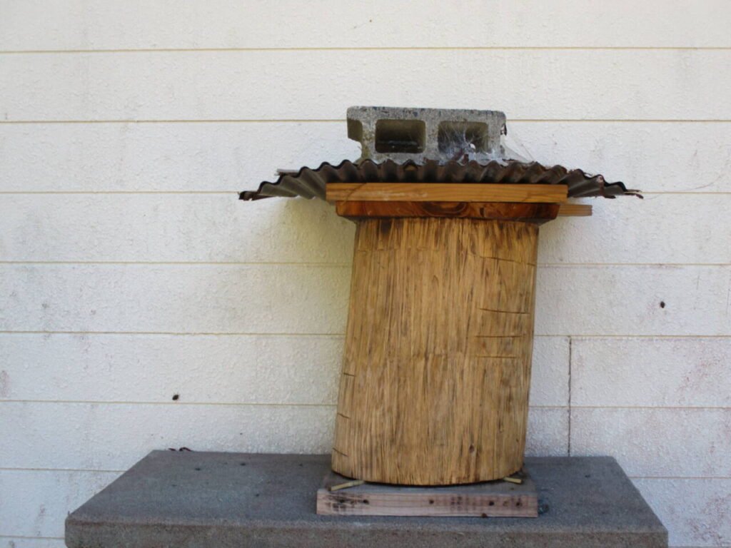Traditional beekeeping in the mountain village of Morotsuka, Miyazaki Prefecture, Japan