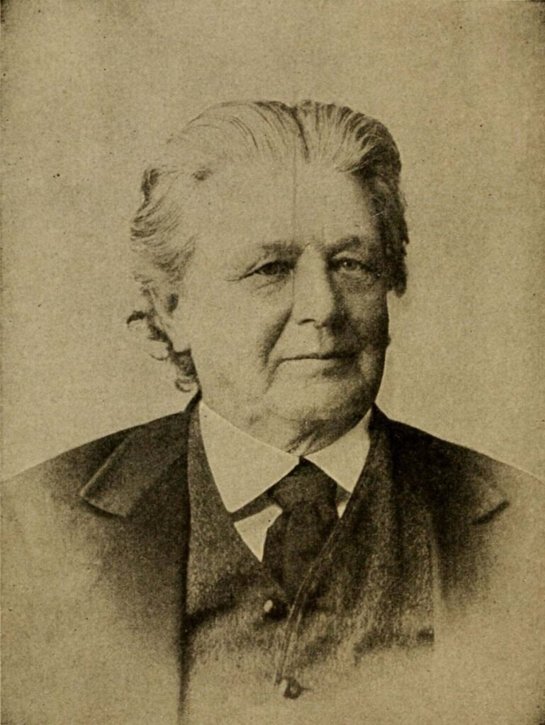 Historical photograph of Lorenzo Langstroth at approximately age 70